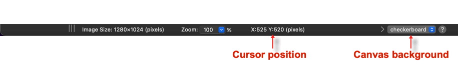 The bottom bar