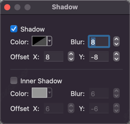 Shadow panel