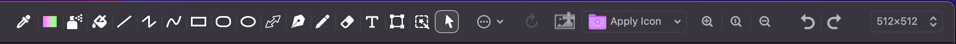 The top bar